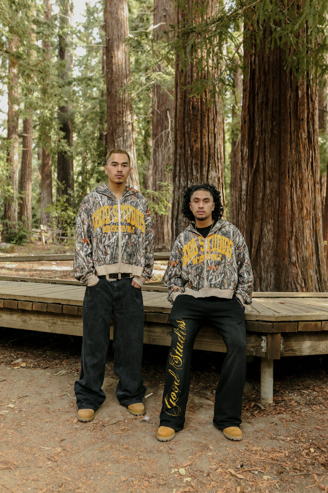 GOOD STUDIOS TREE CAMO ZIPUP