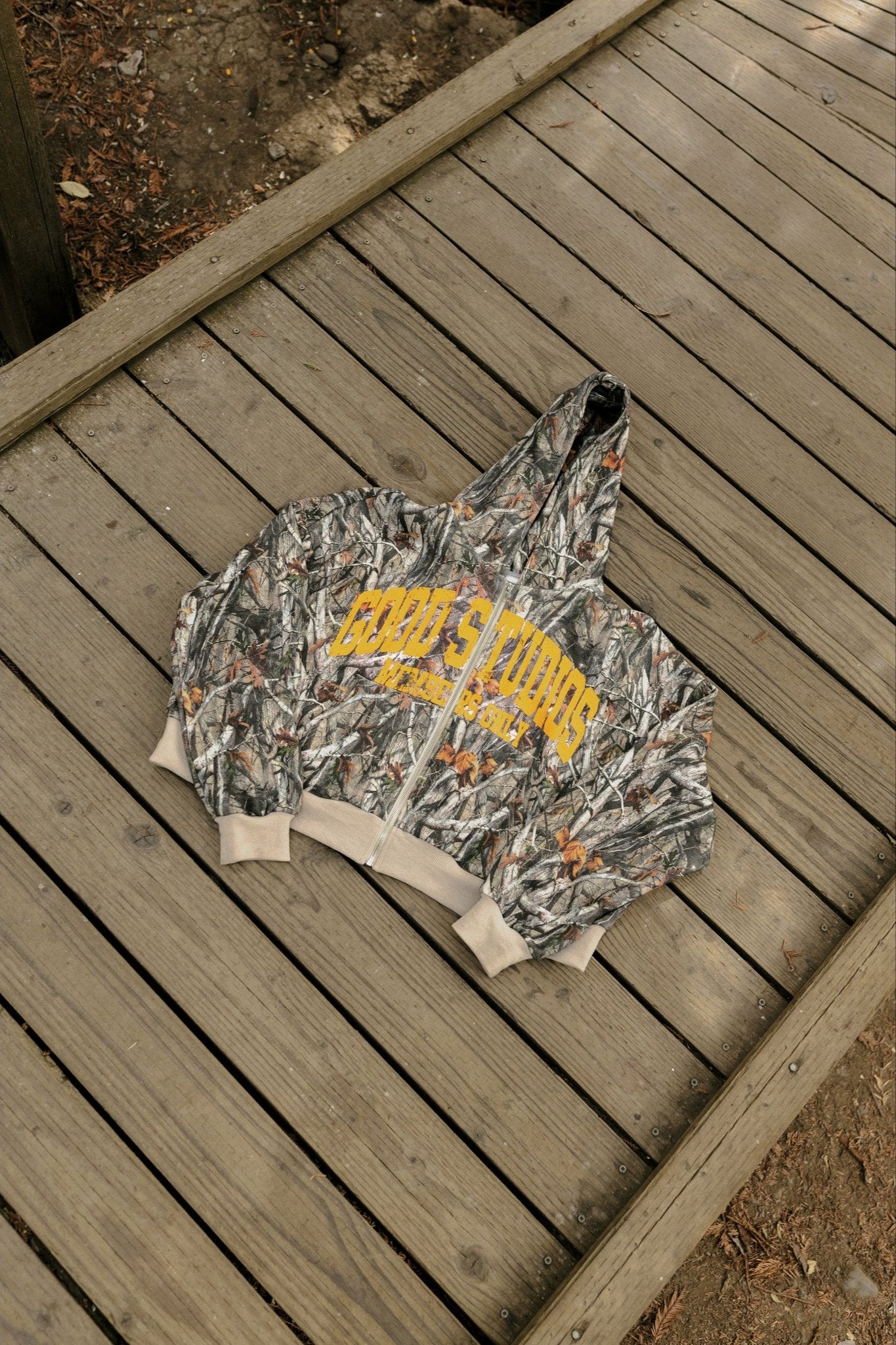 GOOD STUDIOS TREE CAMO ZIPUP